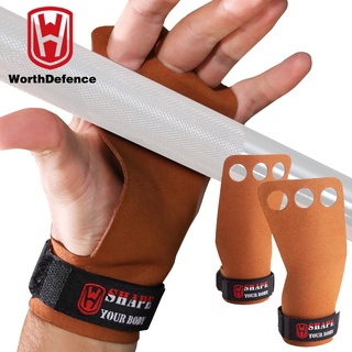Worthdefence Gym Gloves for Horizontal Bar Weight Lifting Fitness Bodybuilding Training Sports Crossfit Workout Palm Protector