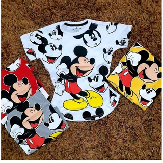Camiseta Infantil Mickey Long Line (1)