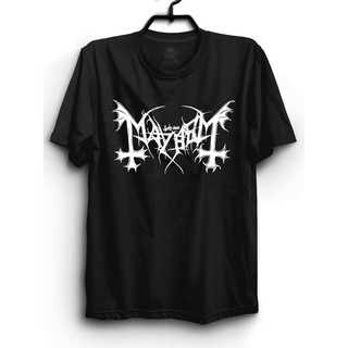 Camiseta Banda Black Metal Mayhem 100% algodão