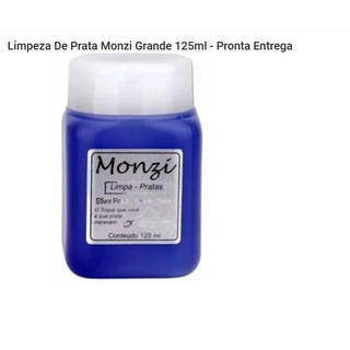 Monzi Limpa Prata 125 ML Original