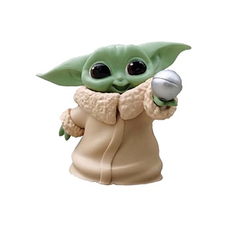 Coleção Yoda Baby Action Figure Star Wars Brinquedos Infantis 4 A 6 cm (4)