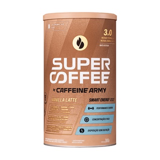 Novo Supercoffee 3.0 Sabor Impossible Vanilla Latte, Chocolate, Original 380g - Caffeine Army Economic Size