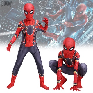 Longe De Casa Do Homem Aranha Traje Cosplay Peter Parker Zentai Suit Superhero Bodysuit Macacão Traje De Halloween (4)
