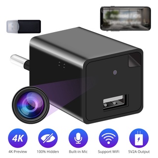 Wifi Mini Camera HD1080P USB Chargers Portable Camera Security Video Recorder Chargers (EU Plug)
