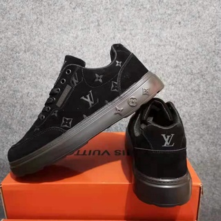 ! Louis Vuitton Os Novos Moda Lazer Sapatos Brancos Para Homens (3)