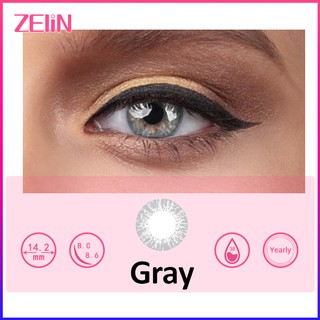 Lentes de Contato Colorida Aparência Natural Uso Anual Para Maquiagem Dos Olhos (7)