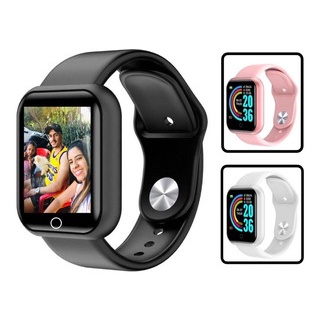 Relógio Smartwatch Android Ios Inteligente D20 Bluetooth. PRETO (relogio preto)