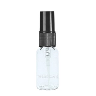 10 Frascos de vidro 5ml válvula spray preto para amostra de perfumes
