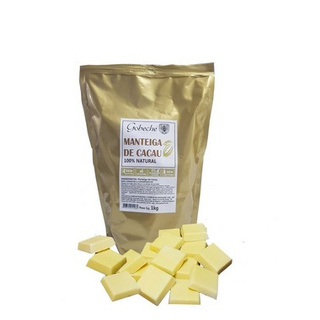 Manteiga de Cacau Pura e Natural Gobeche - 1kg - Comestível