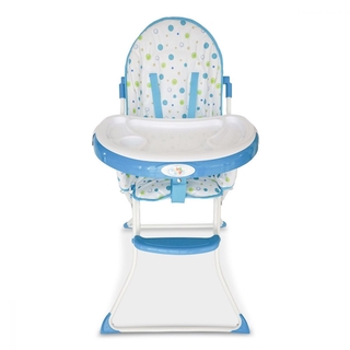 Cadeira Alimentação Flash - Baby Style Cadeirão ultra compacto - Possui sistema de cinto de segurança 5 de pontos - Apoio para os pés - Bandeja dupla com divisórias e porta copo - Aprovado pelo INMETRO
