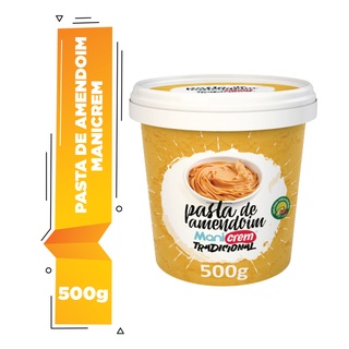 Creme Pasta De Amendoim Deliciosos Sabores Manicrem 500g