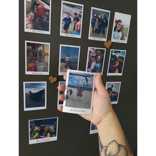 10 Unidades Fotos Polaroide Ima De Geladeira Personalizada 7x8cm