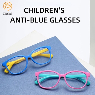 Óculos anti-radiação e anti-luz azul para crianças Óculos anti-azuis para computadores infantis XINYIA2