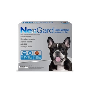 Antipulgas Nexgard Cães 4,1 A 10kg 1 Tablete (1)