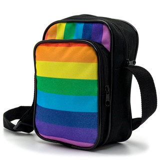Bolsa pequena lgbt Shoulder Bag Mini Bag Pochete Transversal arco íris wn store shop