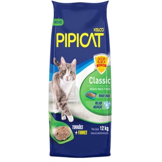 Areia higienica para gatos Pipicat Classic 12kg