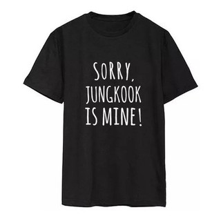 Camiseta Bts - Camisa K-pop Korea Sorry Jungkook Is Mine! (1)