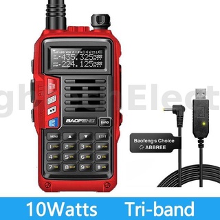Walkie Talkie BaoFeng UV-S9 Plus Potente 10W CB Rádio Transceptor VHF UHF Pronta Entrega