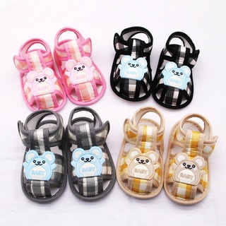 Baby Girl Shoes Comfortable Soft Sole Cartoon Pattern Hollow Sandals Casual Cotton Shoes Toddler First Walkers
