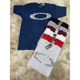 Camisetas Oakley Manga curtas Masculino algodão