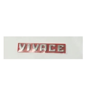 Emblema Letreiro Vivace - Uno - Palio - Punto - Idea