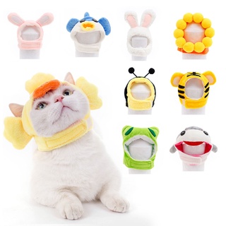 Funny Pet Dog Cat Hat Cute Cartoon Shape Pet Supplies Winter Fashion Headdress Warm Pet Party Supplies.
