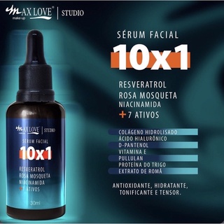 Sérum Facial 10x1 - Max Love - Blend de 10 ativos super benéficos para a pele em um único sérum. (1)
