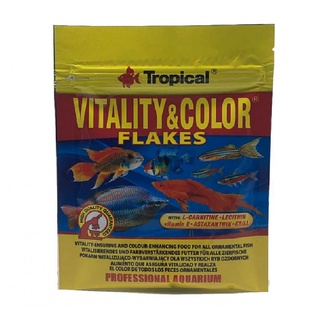 Ração P/ Peixes Vitality&Color Zip Lock Sachet 12g Tropical
