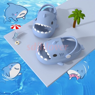 Chinelos de tubarão de Infantil / Chinelo Infantil Crocs Antiderrapante Com Desenho De Tubarão Promoção (1)