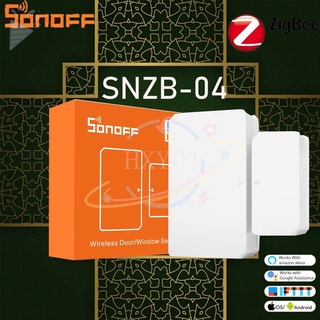 SONOFF-SNZB-04 Sensor De Porta Janela De ZigBee Sem Fio Smart Home Detectar Alarmes Moni ~ Togaedee
