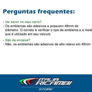 Jogo 4 Emblemas De Calotas Resinado Ford 48mm Fiesta Ka Ecosport Courier Focus (6)