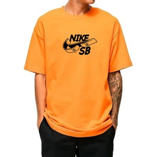 Camiseta Unissex Nike SB Logo Skate 100% Algodão fio 30.1 penteado envio rápido