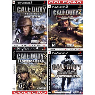 Coleção Call Of Duty Ps2