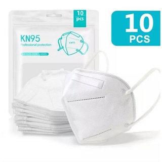 Kit 10 Mascaras KN95 ORIGINAL Reutilizável PFF2 N95 Com Clip Nasal