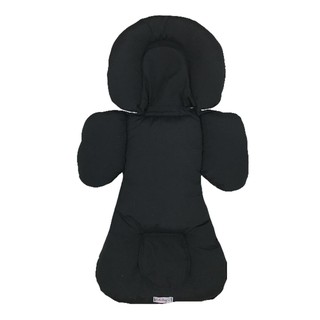 Almofada acolchoada para aparelho bebê conforto com protetores para cinto 70 cm x 35 cm (2)