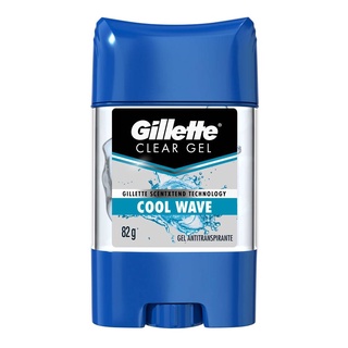 Desodorante Antitranspirante Gel Gillette Cool Wave 82g