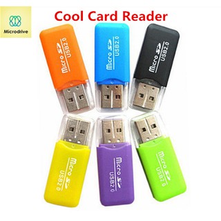 Card Reader Adapter USB 2.0 High Speed Portable Micro SD TF T-Flash TF Memory Card COD Ready Stock