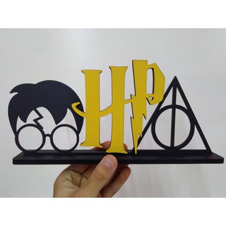 Totem Harry Potter, Enfeite Harry Potter em MDF, 27CM de largura, Harry Potter Decoração, Exclusivo (4)