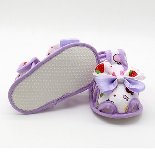 Sapatos De Verão Sandálias Com Laço Fofo Para Bebês (8)