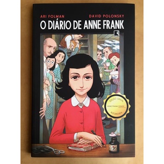 O Diário de Anne Frank quadrinhos: HQ - NOVO LACRADO - Ari Folman e David Polonsky