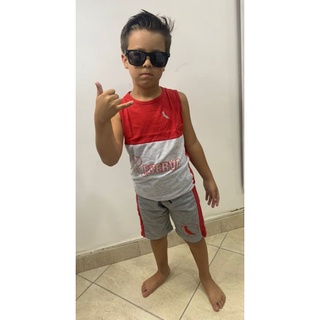 Promoção Conjunto Camisa + Bermuda Infantil / Juvenil Nike, Adidas e Reserva (3)