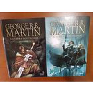 A Guerra dos Tronos 2 Volumes 1 e 2 autor George R. R. Martin