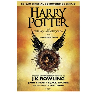 Livro Harry Potter E A Criança Amaldiçoada partes Um E Dois
