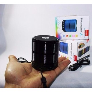 Mini Caixinha De Som Portátil Bluetooth Radio Sd P2 Ws-887 (5)
