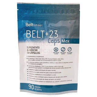 Belt +23 Caps Max Multivitaminico E Multimineral Pacote