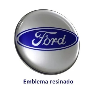 Jogo 4 Emblemas De Calotas Resinado Ford 48mm Fiesta Ka Ecosport Courier Focus (2)