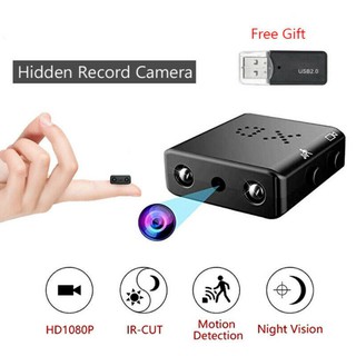Mini Spy Night Vision Camera Hidden HD 1080P IP Security DV Camcorder DVR Cam