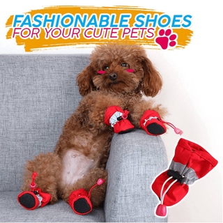 Capa Flexível De Cachorro Antiderrapante Para Sapatos / Botas De Chuva (4)