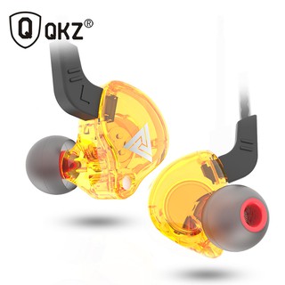 Fone de Ouvido Universal QKZ AK6 de 3,5mm Hi-Fi / Headset Intra-Auricular com Microfone para Música/Corrida