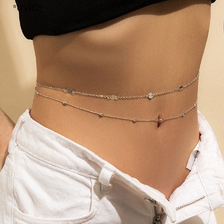 [[UVIG]] Sexy Vintage Belly Body Chain Y2K Streetwear Summer Women Fashion Body Jewelry [Hot Sell]